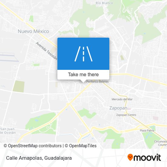 Mapa de Calle Amapolas