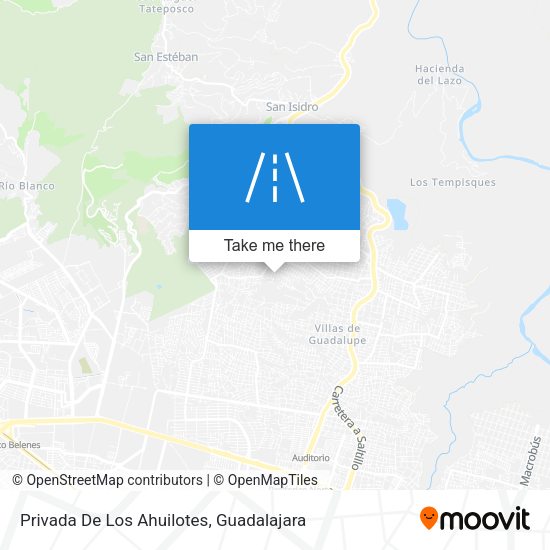 Privada De Los Ahuilotes map