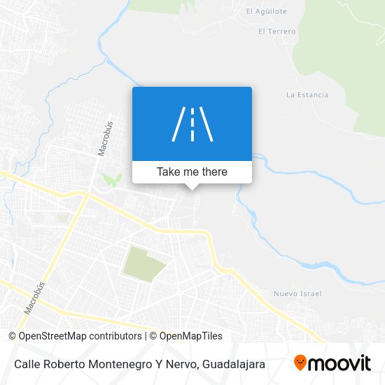Calle Roberto Montenegro Y Nervo map