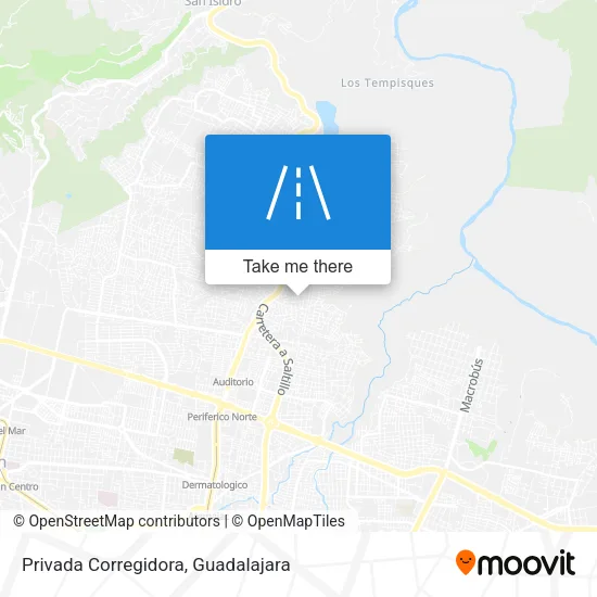 Privada Corregidora map
