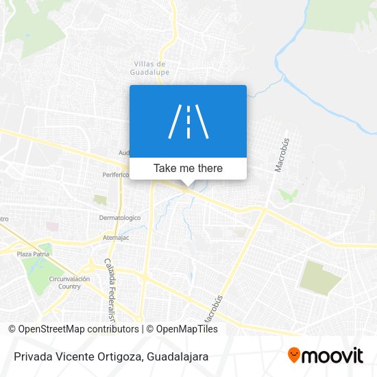 Privada Vicente Ortigoza map