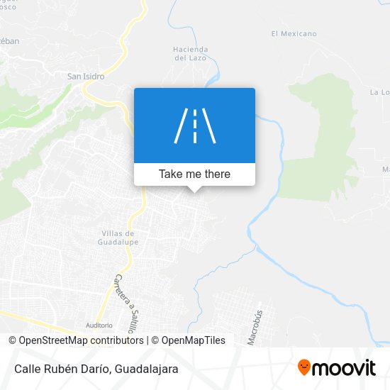 Calle Rubén Darío map