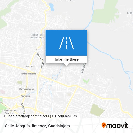 Mapa de Calle Joaquín Jiménez