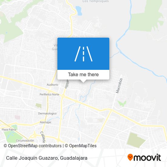 Calle Joaquín Guazaro map
