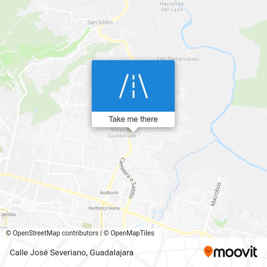 Calle José Severiano map
