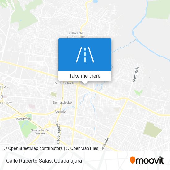 Calle Ruperto Salas map