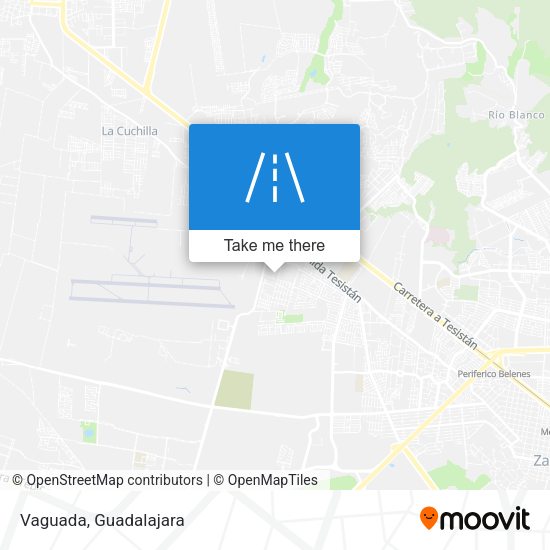 Mapa de Vaguada