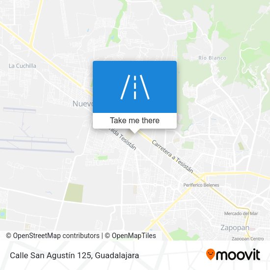 Calle San Agustín 125 map