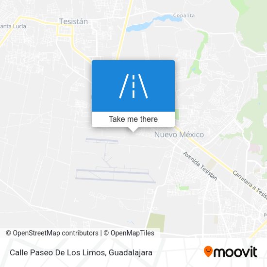 Mapa de Calle Paseo De Los Limos