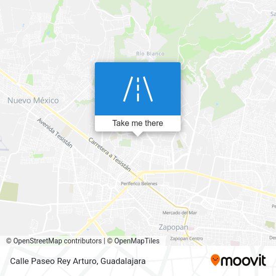 Calle Paseo Rey Arturo map