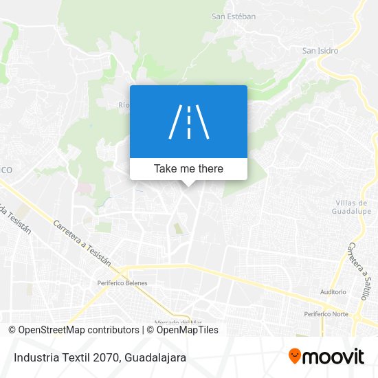 Industria Textil 2070 map