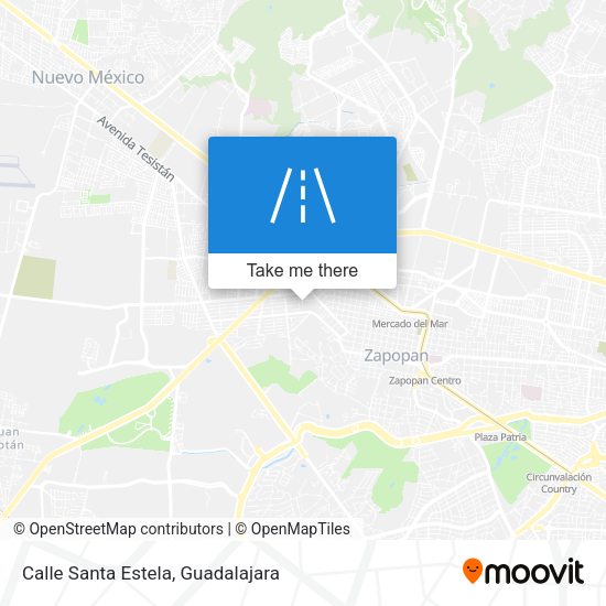 Calle Santa Estela map
