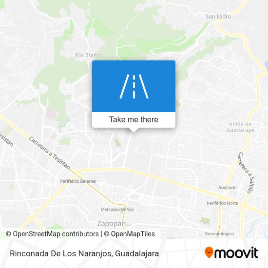 Mapa de Rinconada De Los Naranjos