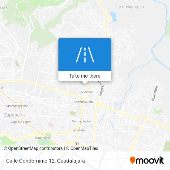 Calle Condominio 12 map