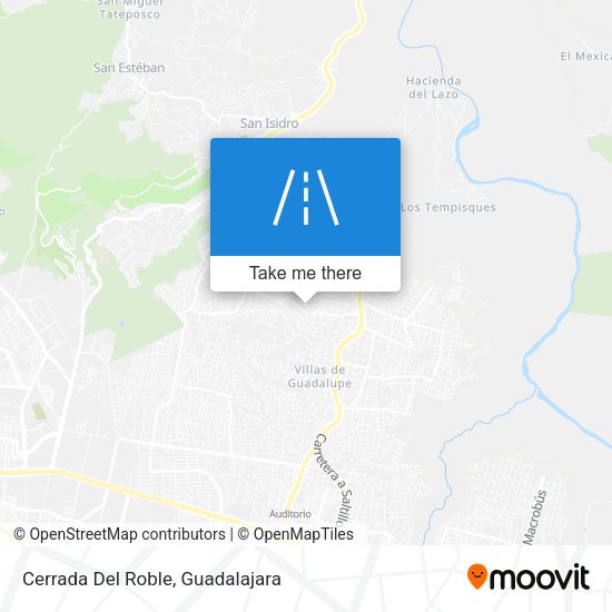 Cerrada Del Roble map