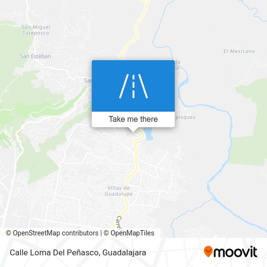 Mapa de Calle Loma Del Peñasco