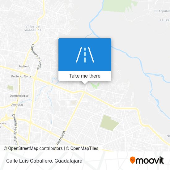 Calle Luis Caballero map