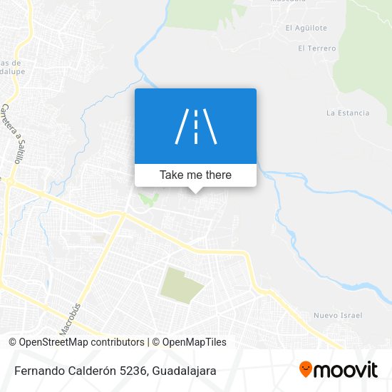 Fernando Calderón 5236 map