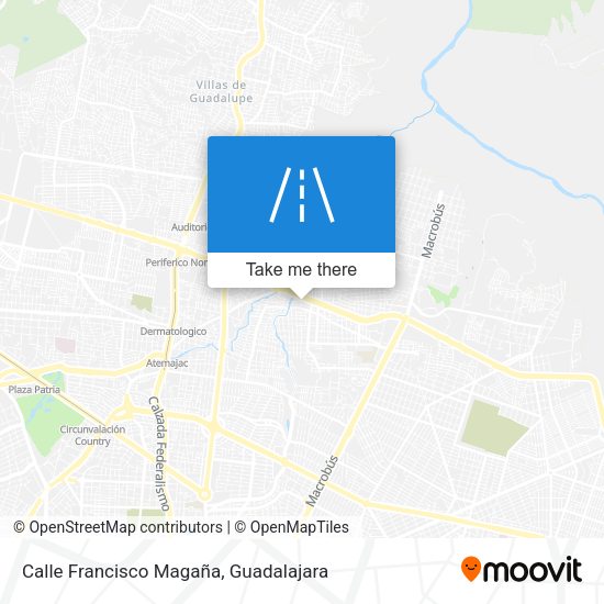 Calle Francisco Magaña map