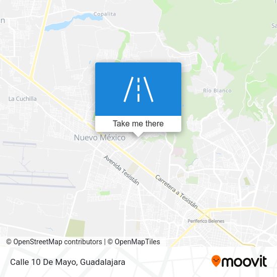 Mapa de Calle 10 De Mayo