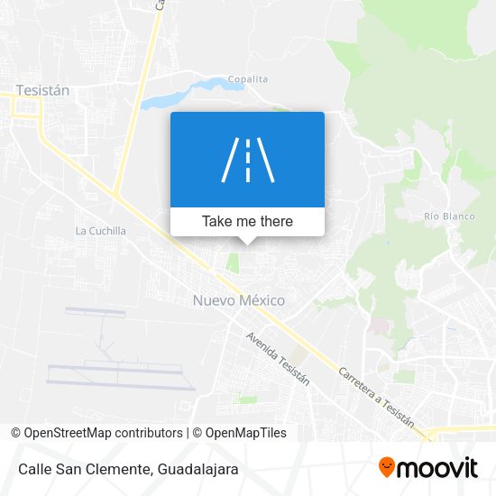 Mapa de Calle San Clemente