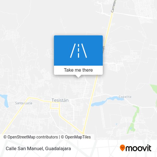 Mapa de Calle San Manuel