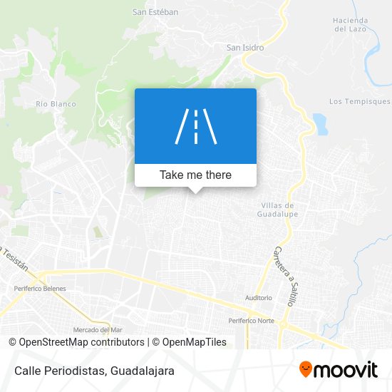 Calle Periodistas map