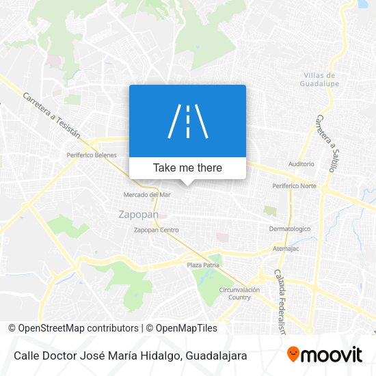 Calle Doctor José María Hidalgo map