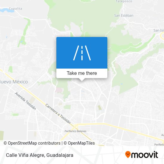 Calle Viña Alegre map