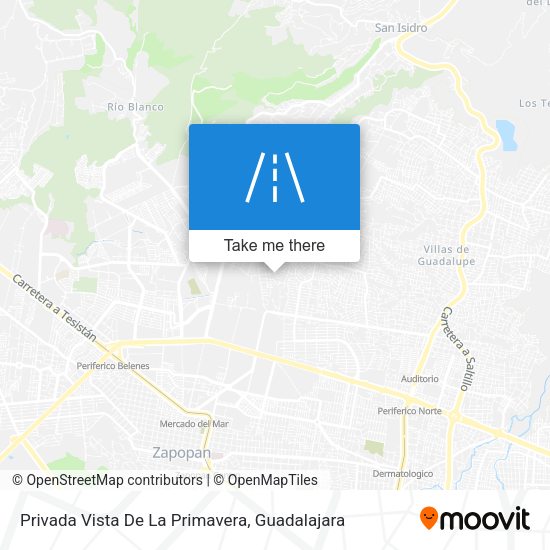 Privada Vista De La Primavera map