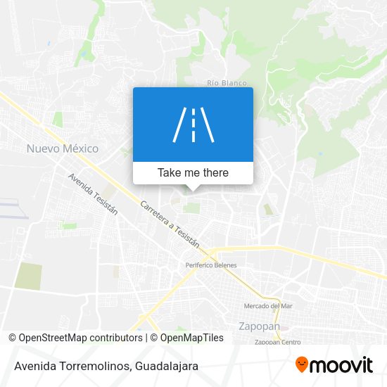 Mapa de Avenida Torremolinos