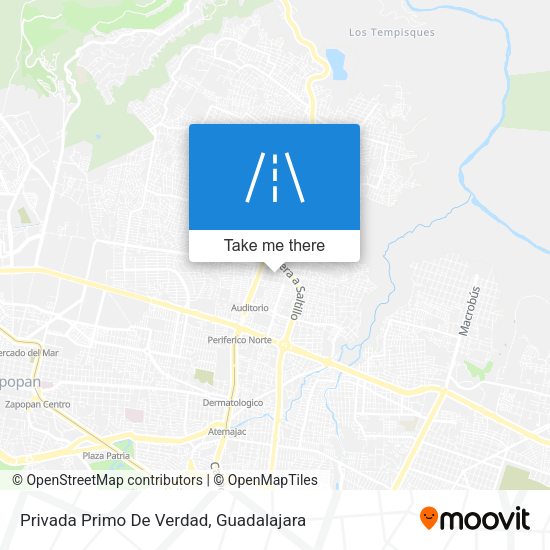 Privada Primo De Verdad map