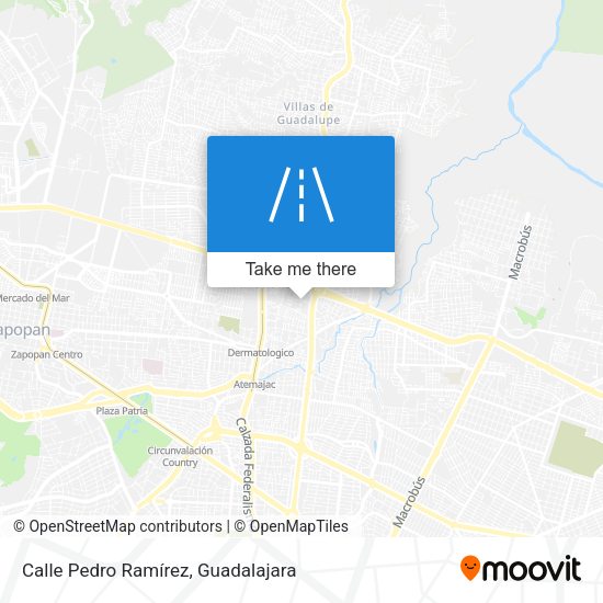 Calle Pedro Ramírez map