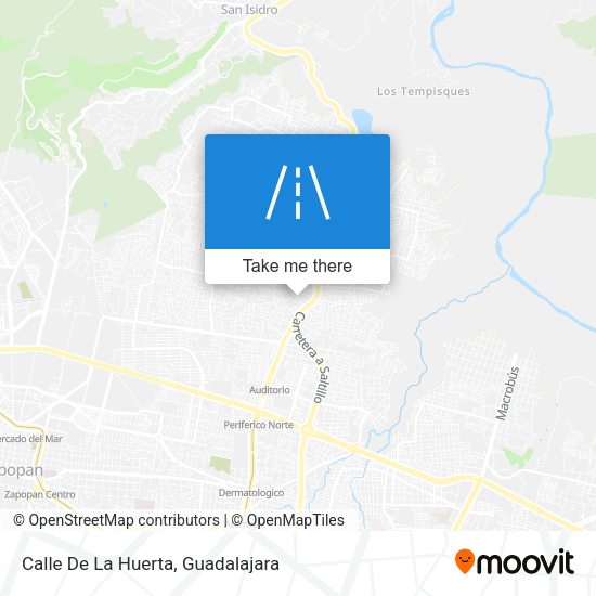 Calle De La Huerta map