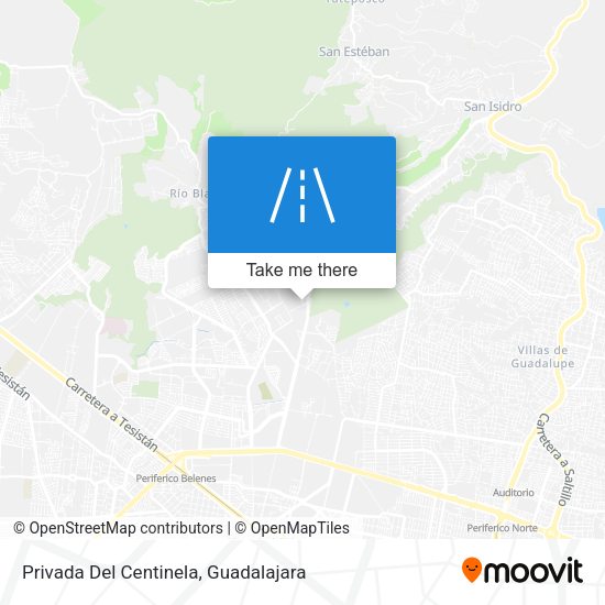 Mapa de Privada Del Centinela