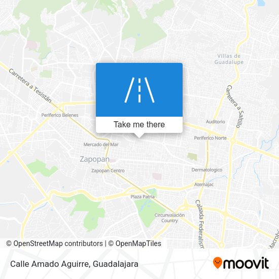 Calle Amado Aguirre map