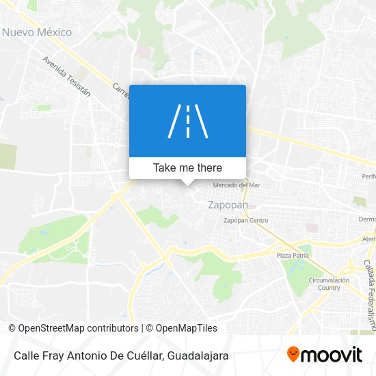 Calle Fray Antonio De Cuéllar map