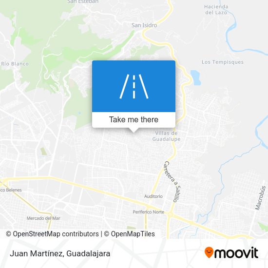 Mapa de Juan Martínez