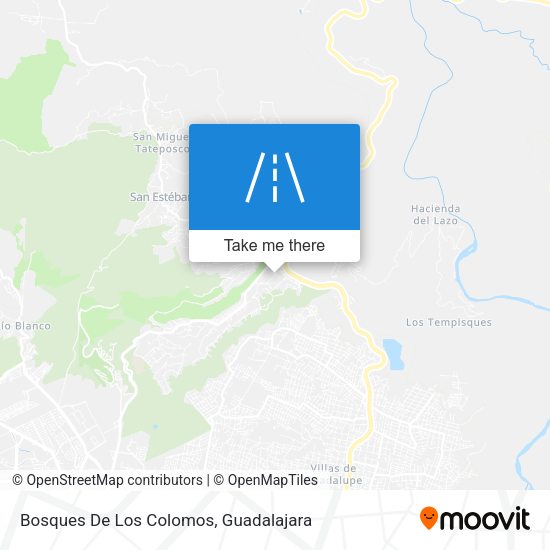 Mapa de Bosques De Los Colomos