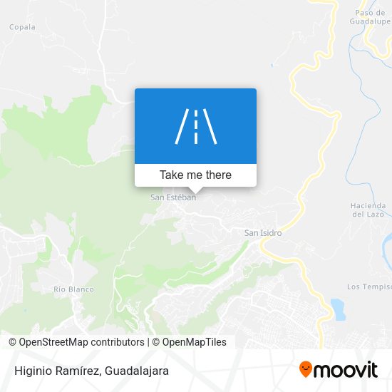 Mapa de Higinio Ramírez