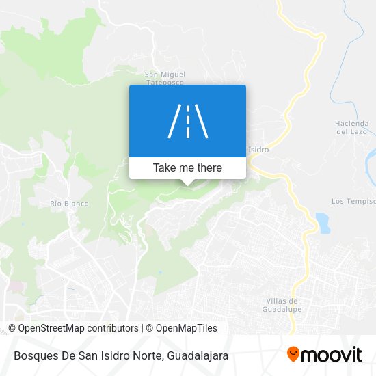 Mapa de Bosques De San Isidro Norte