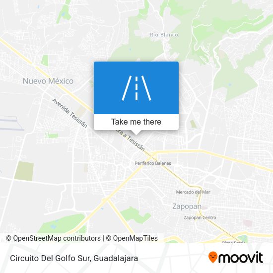 Circuito Del Golfo Sur map