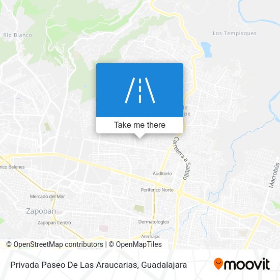 Privada Paseo De Las Araucarias map