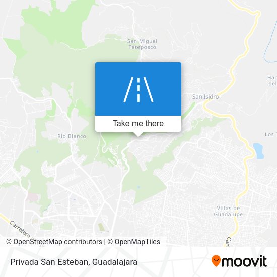 Mapa de Privada San Esteban