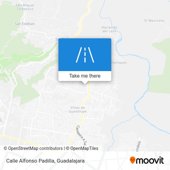 Calle Alfonso Padilla map