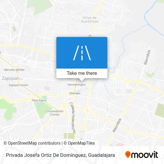 Privada Josefa Ortiz De Domínguez map