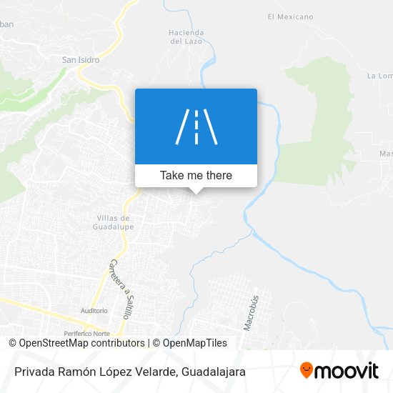 Mapa de Privada Ramón López Velarde