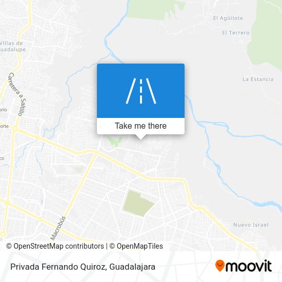 Mapa de Privada Fernando Quiroz