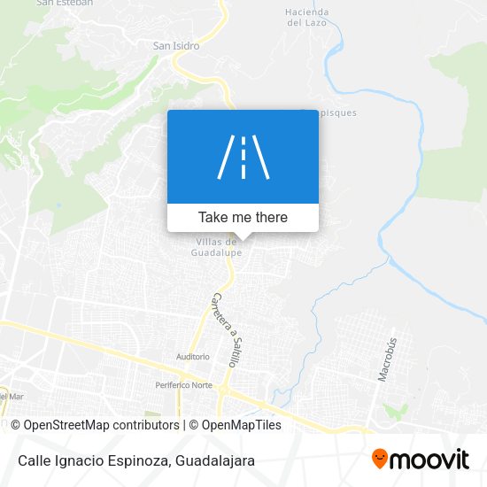 Mapa de Calle Ignacio Espinoza