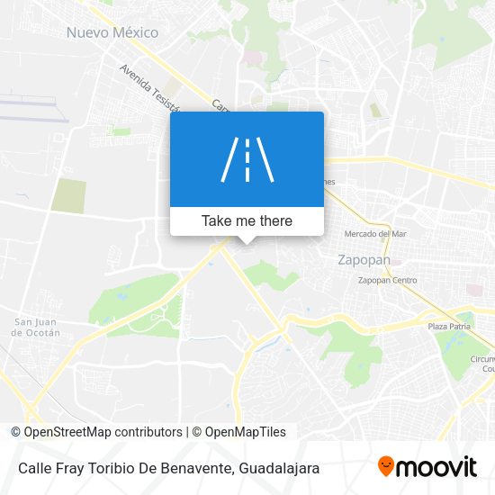 Calle Fray Toribio De Benavente map
